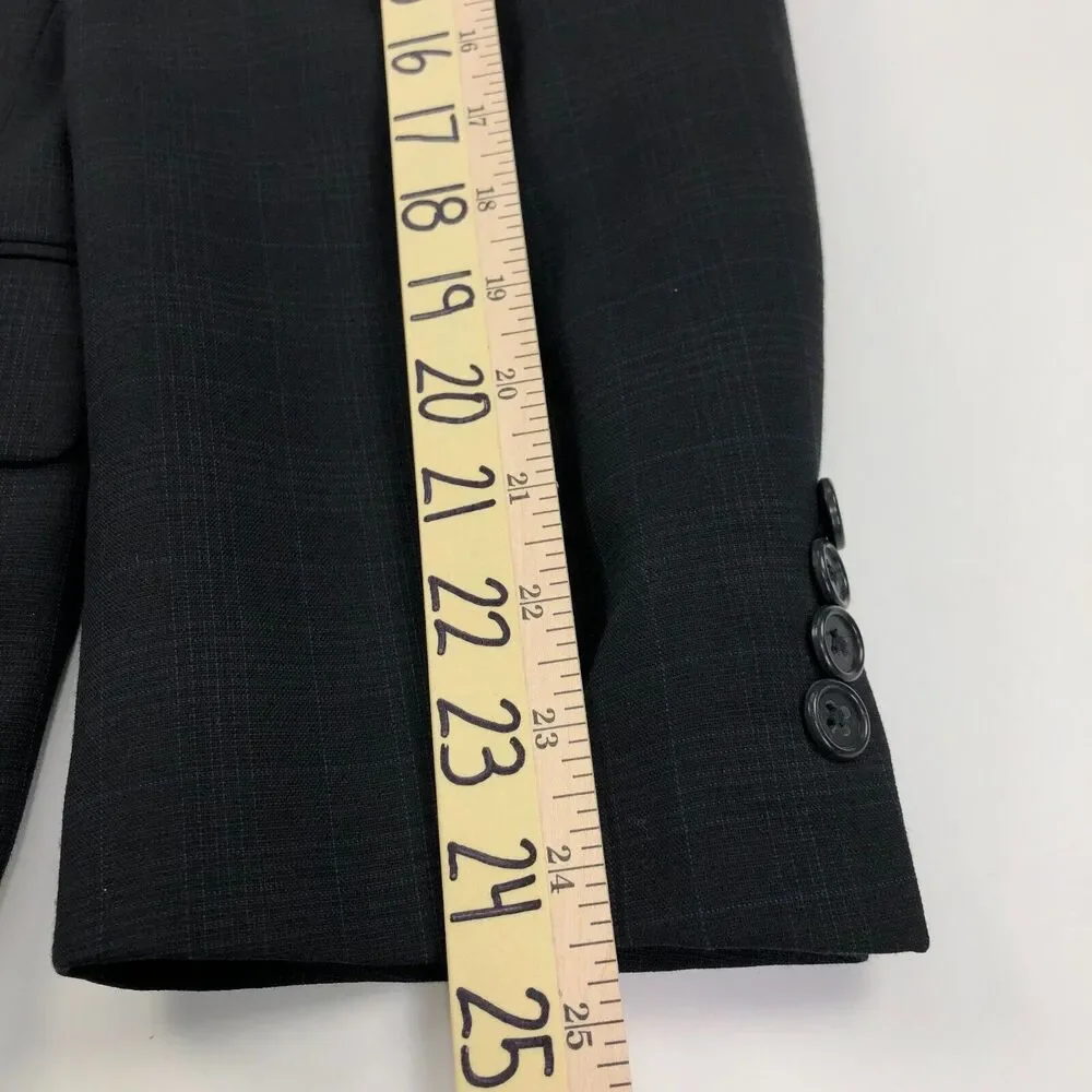 Jack Victor Montreal MINT 42R 100% Wool Three Button Suit Sport Coat Jacket